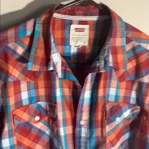 Levi Strauss short sleeve button down.
